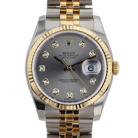 mens rolex datejust grey dial|Rolex Datejust grey face.